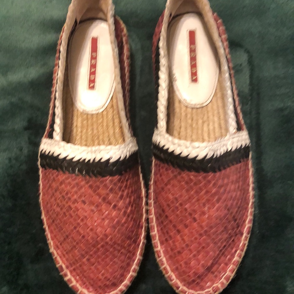 Authentic Prada shoes never worn